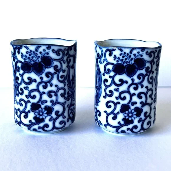 Japanese Tea Set - Phoenix Bird Porcelain - Picture 6 of 16